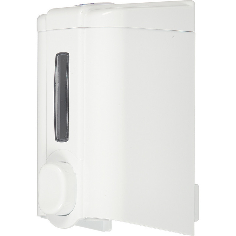 Дозатор для жидкого мыла Luscan Professional 500мл белый пластик 493579