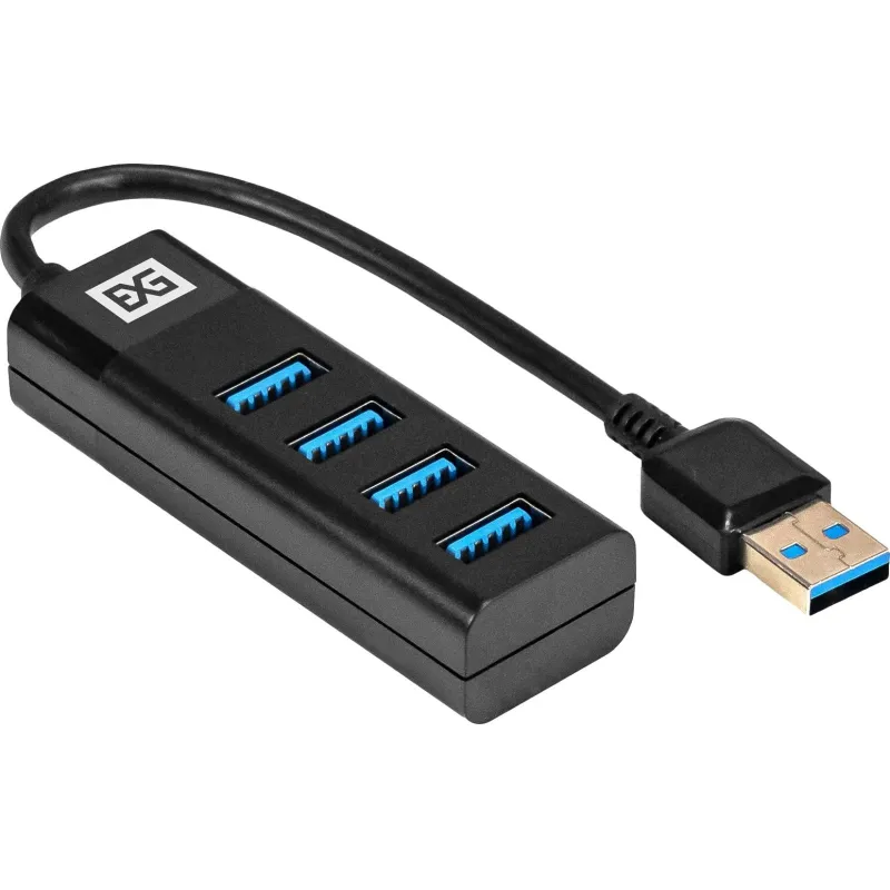 Концентратор USB хаб ExeGate (EX296925RUS) DUB-4TP 4-в-1 черн 2185985