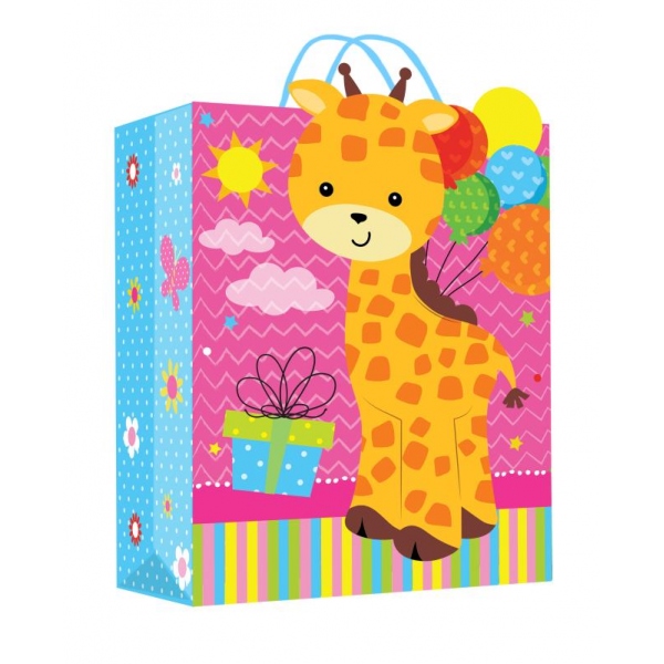 Пакет для подарка, с фигурной вырубкой, размер L, 26х32х14 см. Чудо праздник PLF-112919-AN