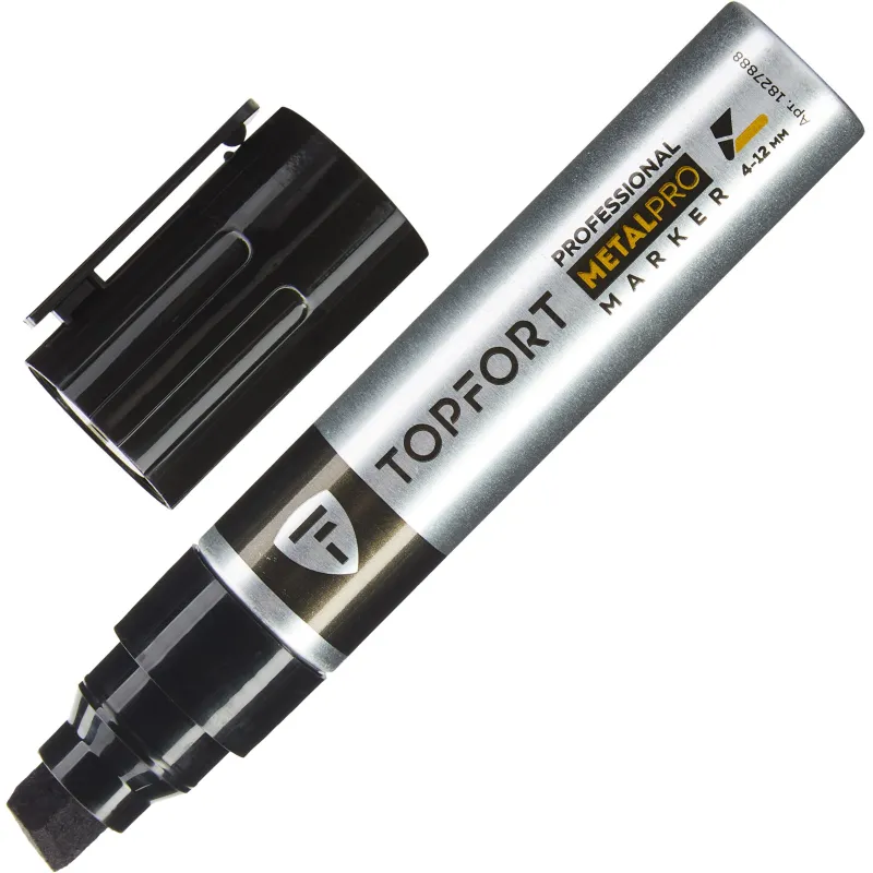 Маркер для металла TOPFORT MetalPro 4-12 мм черный 1827888 ZP2540