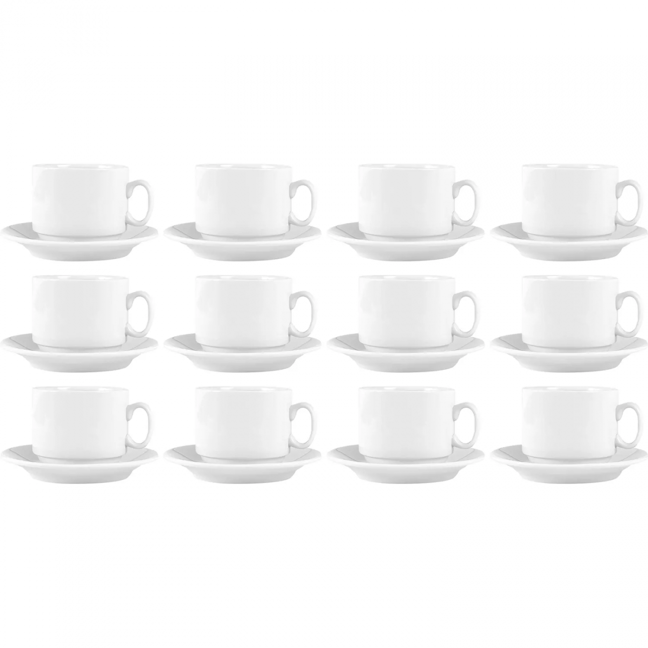 Чайная пара 280 см3 ф.779 капучино12 шт/уп Добрушский фарфоровый завод 2326025 9С1142Ф34