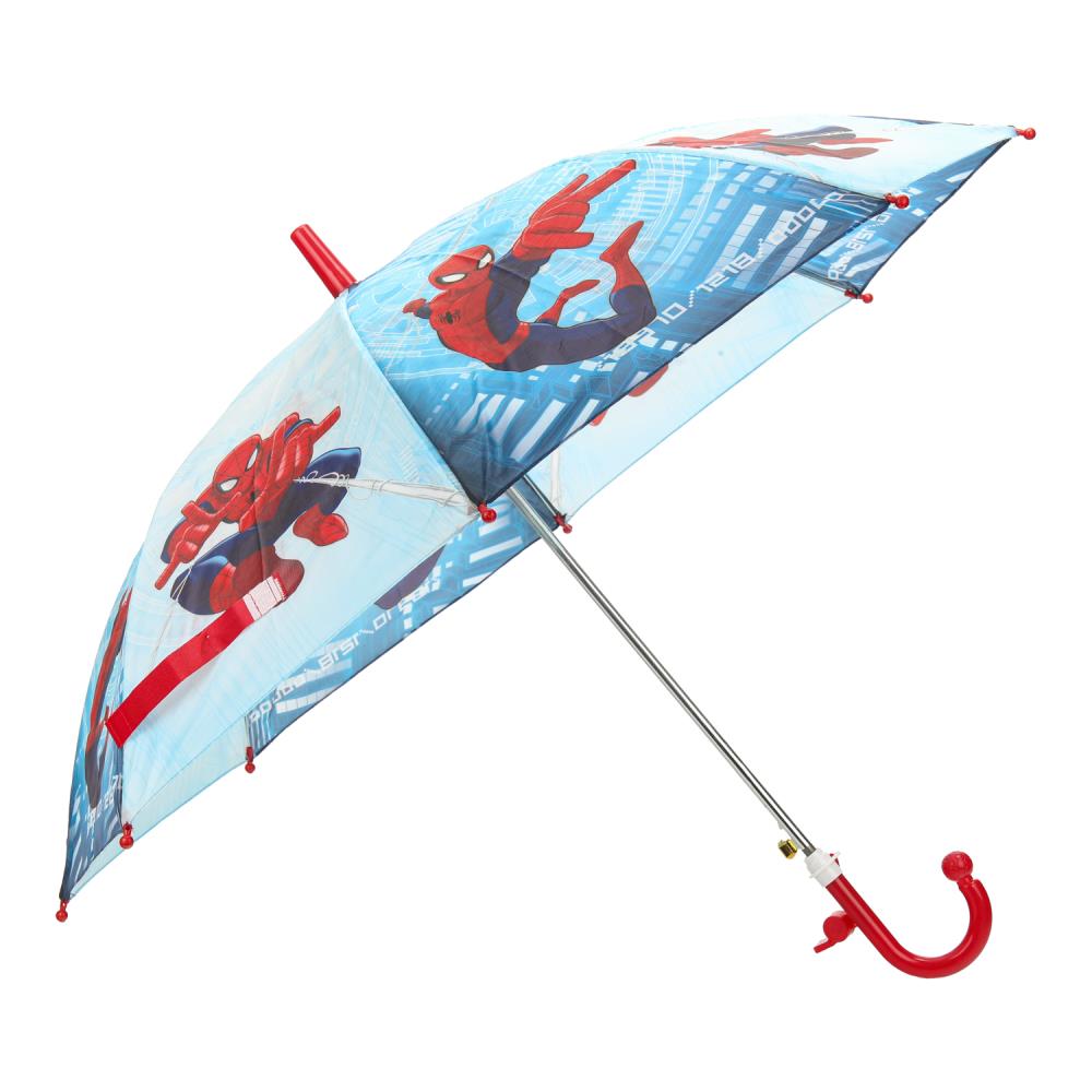 Зонт детский Человек-Паук, r-45 см. ткань, полуавтомат Играем Вместе UM45-NSPM (120)