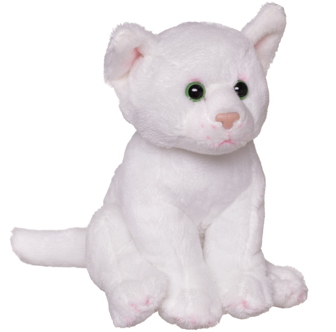 Мягкая игрушка Abtoys Домашние любимцы Кошечка белая 15 см (премиум) M4825