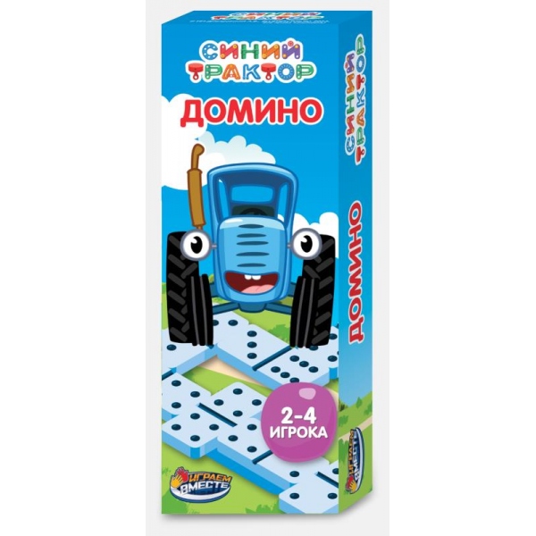 Настольная игра Синий Трактор домино Играем Вместе B1535743-R8
