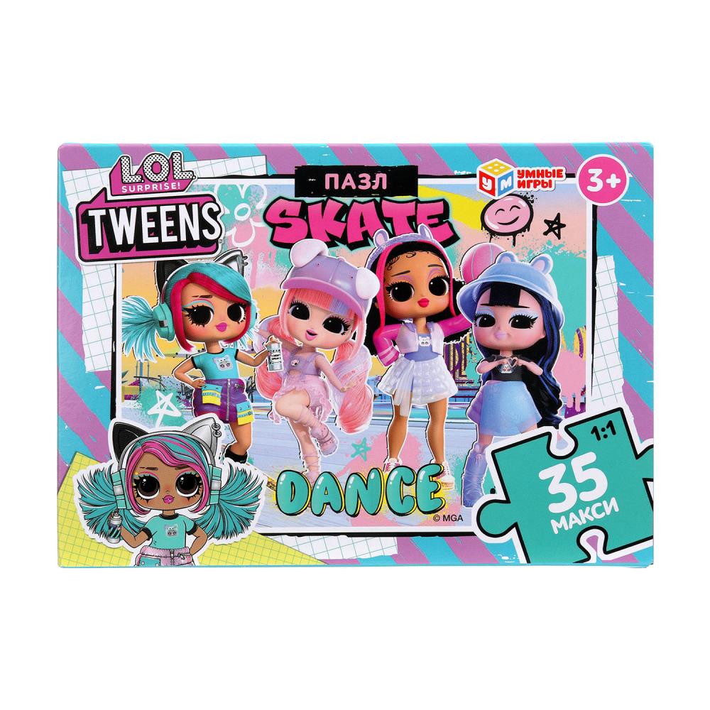 Пазлы, 35 деталей "LOL Tweens. Лол" УМка 4630395022552