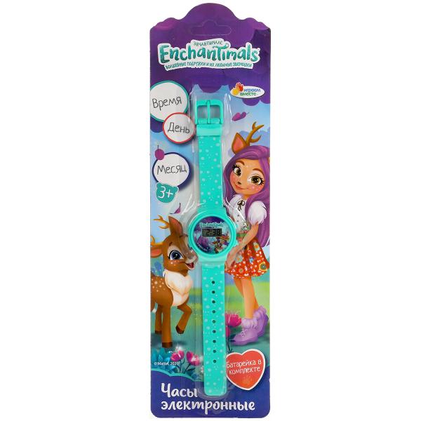 Часы детские Энчантималс время+дата Играем Вместе B1671913-R6 (480)