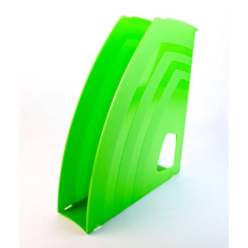 Вертикальный накопитель Attache Fantasy пластиковый зеленый ширина 70 мм 733172