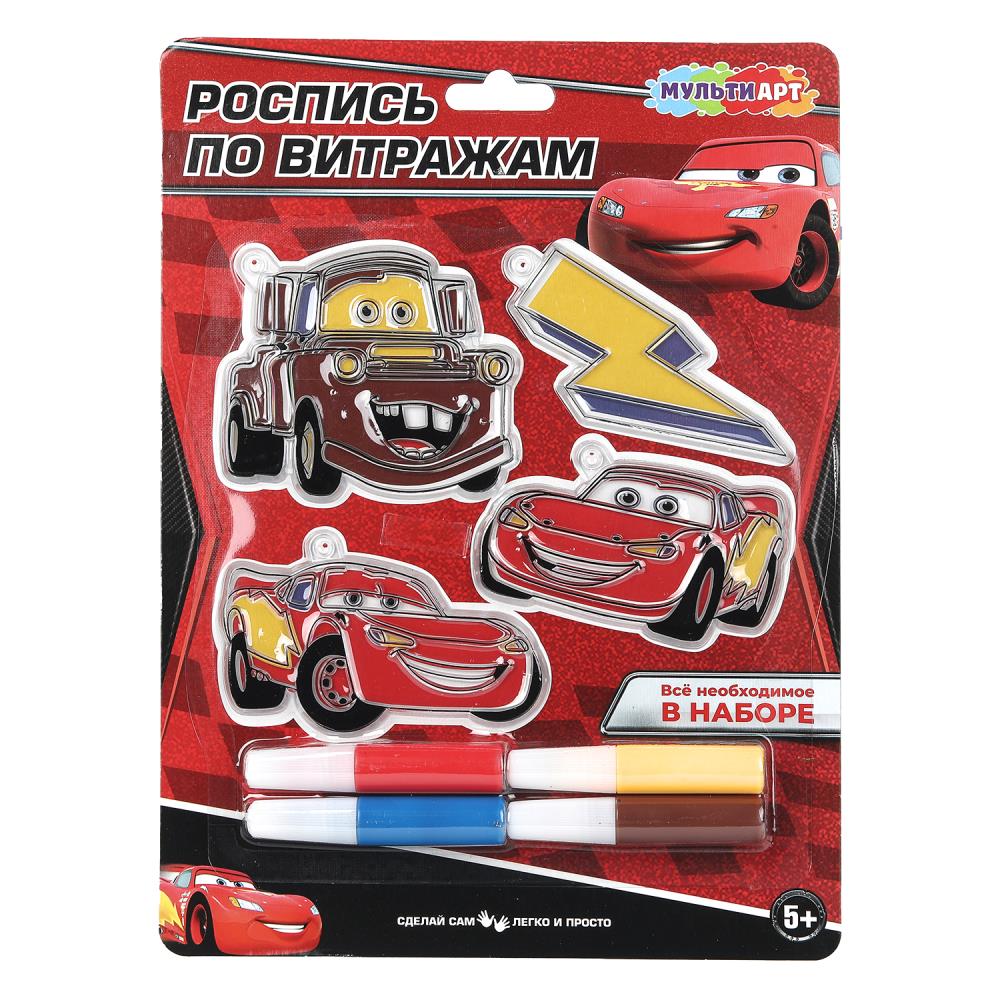 Витражи "Тачки" MultiArt SUNCARS-125282