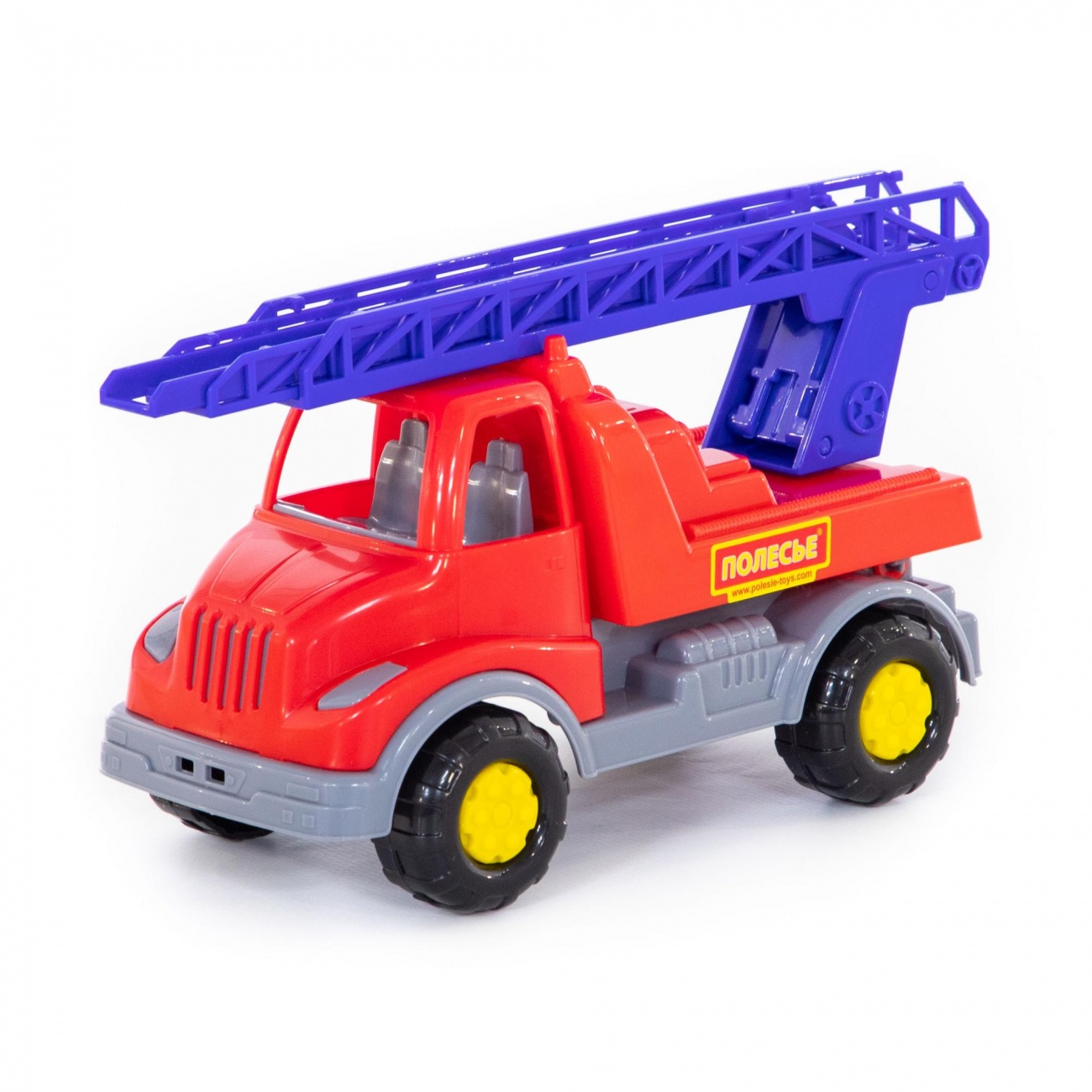 Автомобиль "Леон". 2 вида в асс (Пожарная спецмашина/коммунальная спецмашина) Полесье П-52889/П-52896