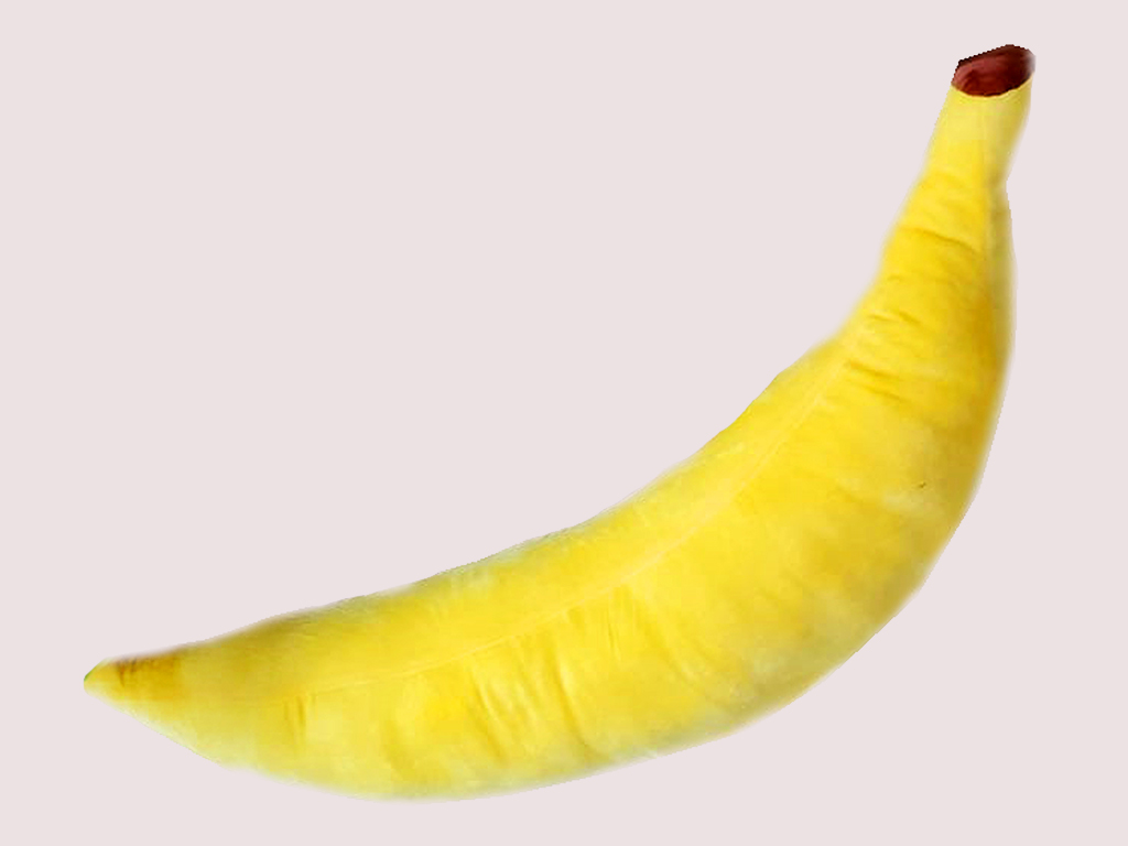 Мягкая игрушка ОмЗЭТ Подушка декоративная Банан ОМ-11990