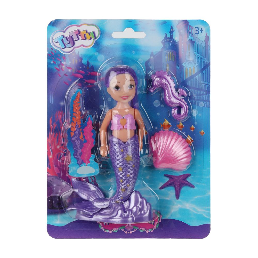 Кукла "Русалка", 14 см. с аксессуарами Тутти Y2204O0217-1-RU-25