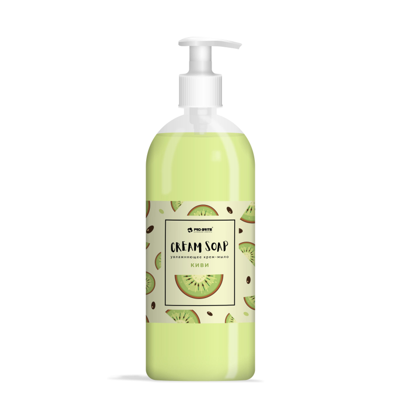 Крем-мыло жидкое Pro-Brite Cream Soap Premium  Киви с дозат 0,5л 1556527