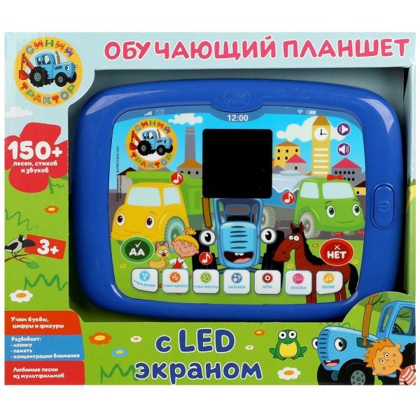 Обучающая игрушка Умка Планшет с led-экраном "Синий Трактор" 150 песен, стихов,звуков HT534-R5