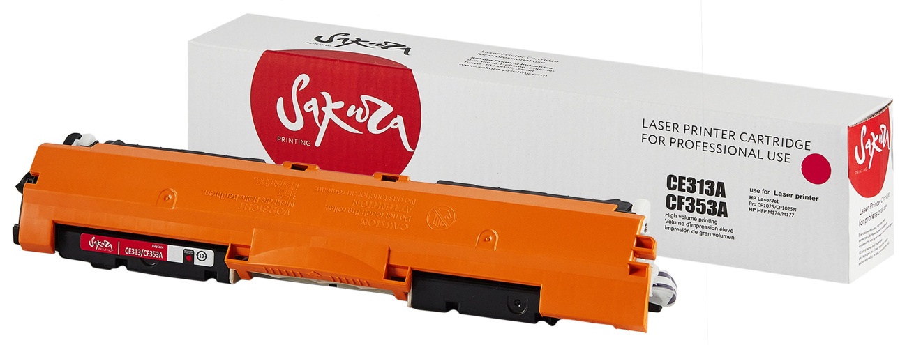Картридж лазерный универсальный Sakura CE313A/CF353A пур. для HP M175A/M275 1898447 SACE313A/CF353A