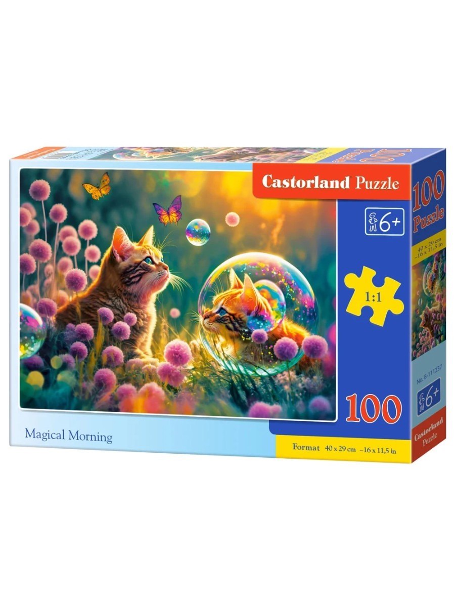 Castorland Пазл Premium 100 деталей Волшебное утро В-111237