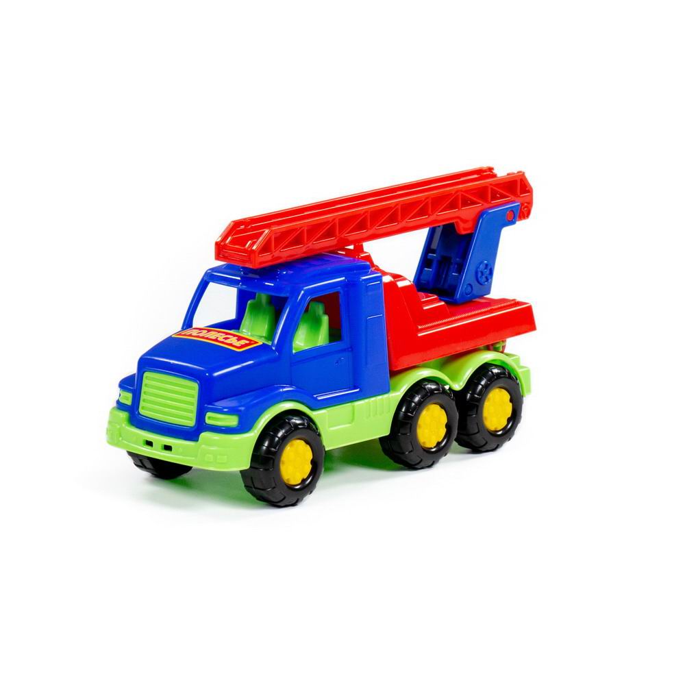 Автомобиль Полесье пожарная спецмашина Максик синий 20,5х8,3х10,5 см. П-35172/синий