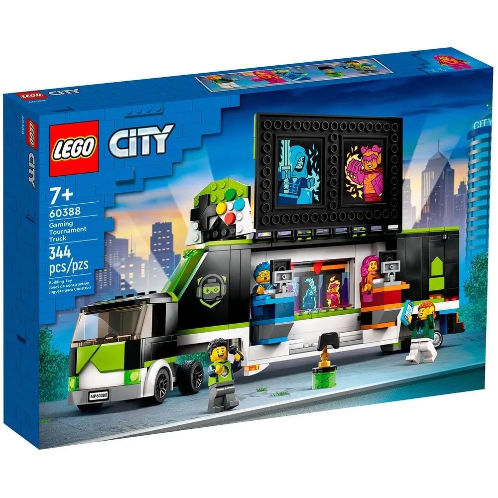 Конструктор LEGO City Игровой турнирный трейлер 60388-L - купить в Москве