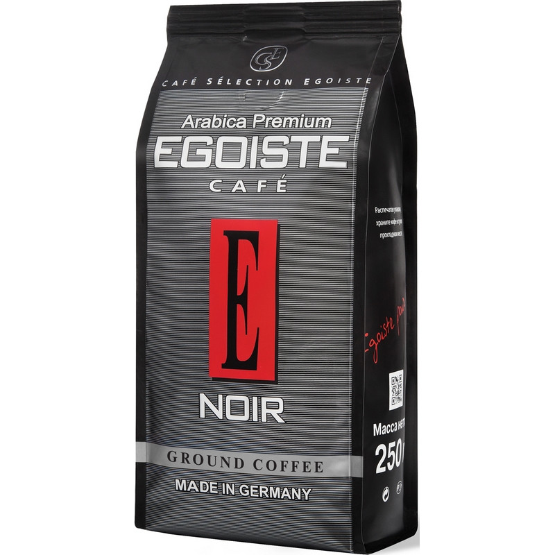 Кофе EGOISTE Noir молотый,250г 1085219
