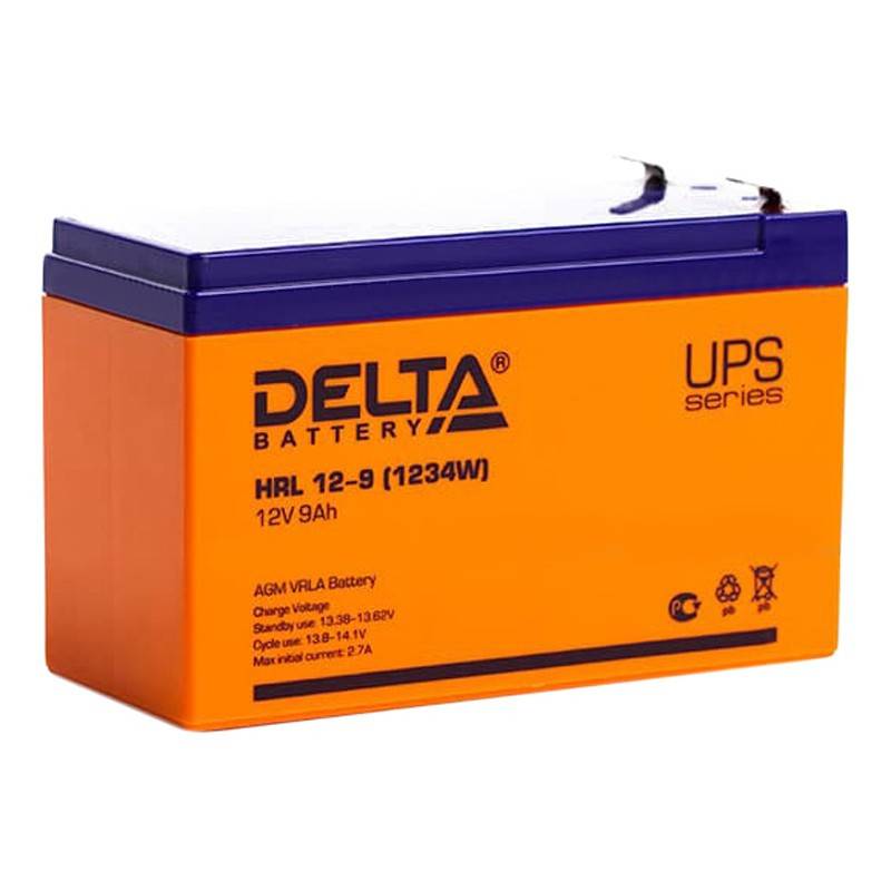 Аккумуляторная батарея Delta HRL 12-9/12-9X (12V/9Ah) 705856