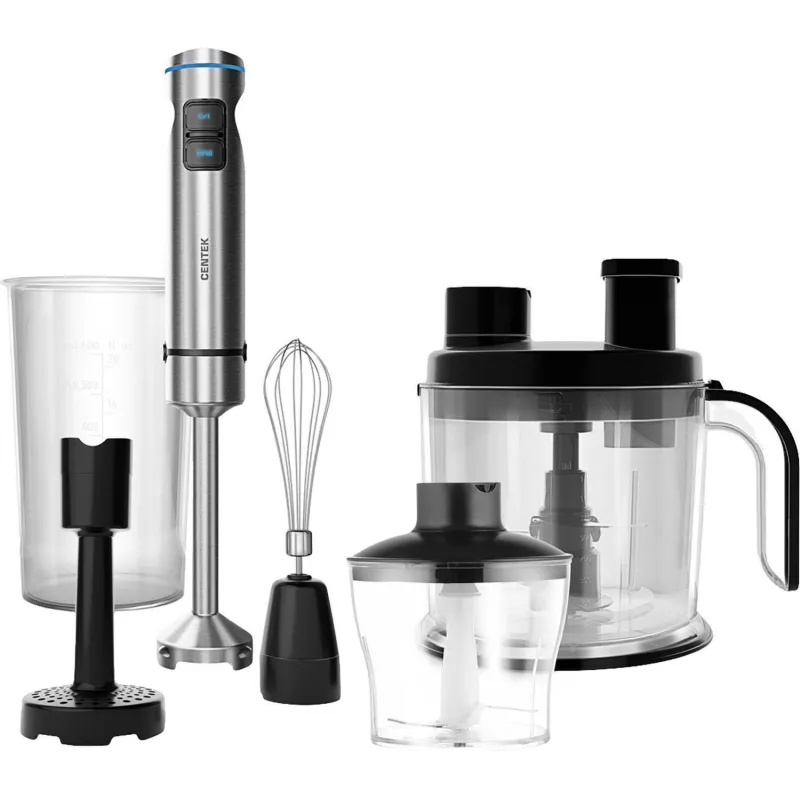 Блендер Centek CT-1317 1500Вт, шинковка 1.5л, чоппер 650 венчик,стакан 2207038