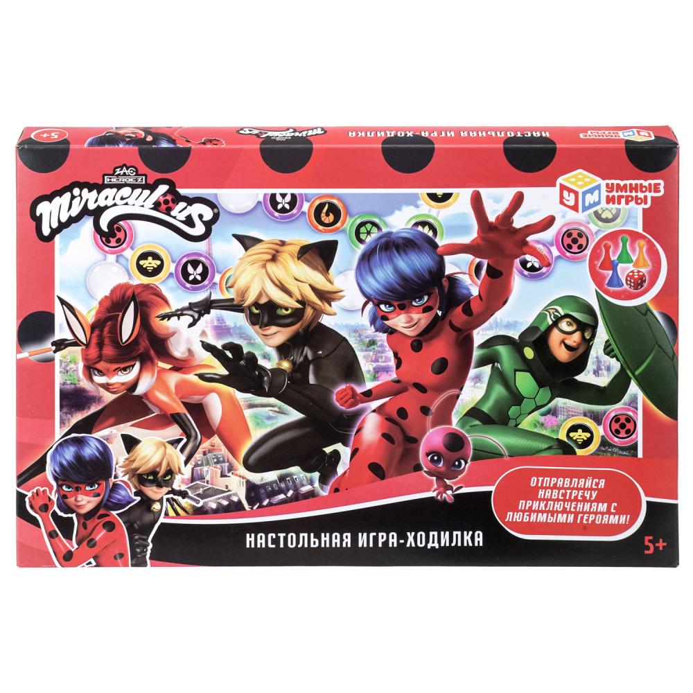 Настольная игра-ходилка Леди Баг и Супер-кот Умные игры 4630395063203