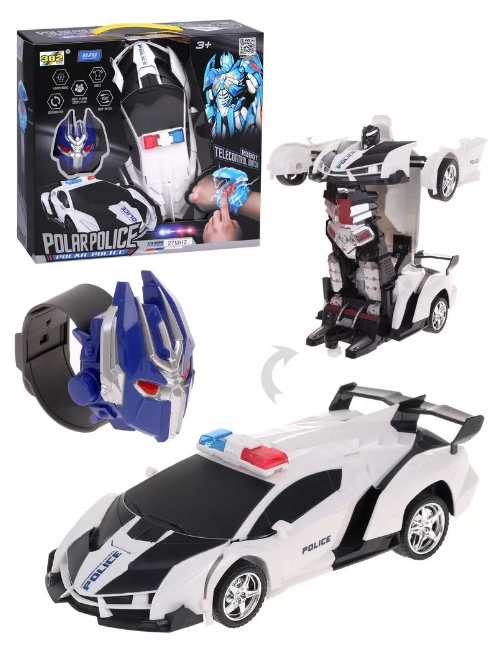 Машина-робот радиоуправляемая, 5 каналов, свет, Наша Игрушка 6110J