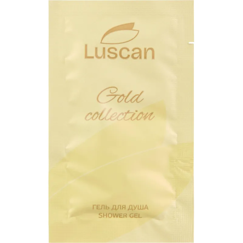 Гель для душа Luscan Gold Collection, саше 10мл,500шт/уп 2087518