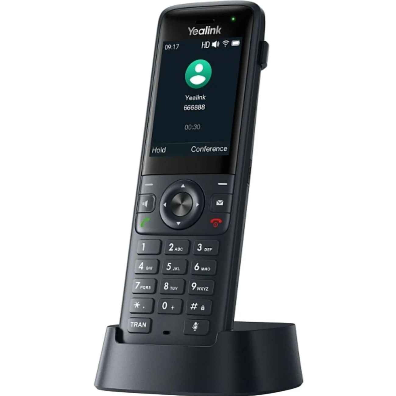 IP-DECT телефон Yealink AX83H,IP,экран 2.4,Wi-Fi 6,BT, 3.5mm,Type-C,SNC,HD 2319413