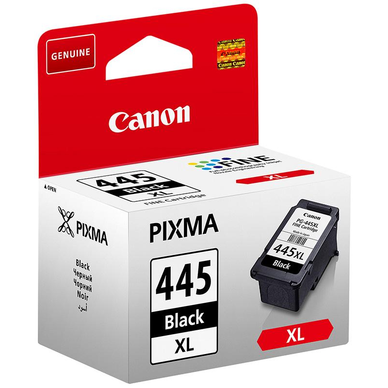 Картридж струйный Canon PG-445XL (8282B001) чер.пов.емк. для MG2440/MG2540 346714