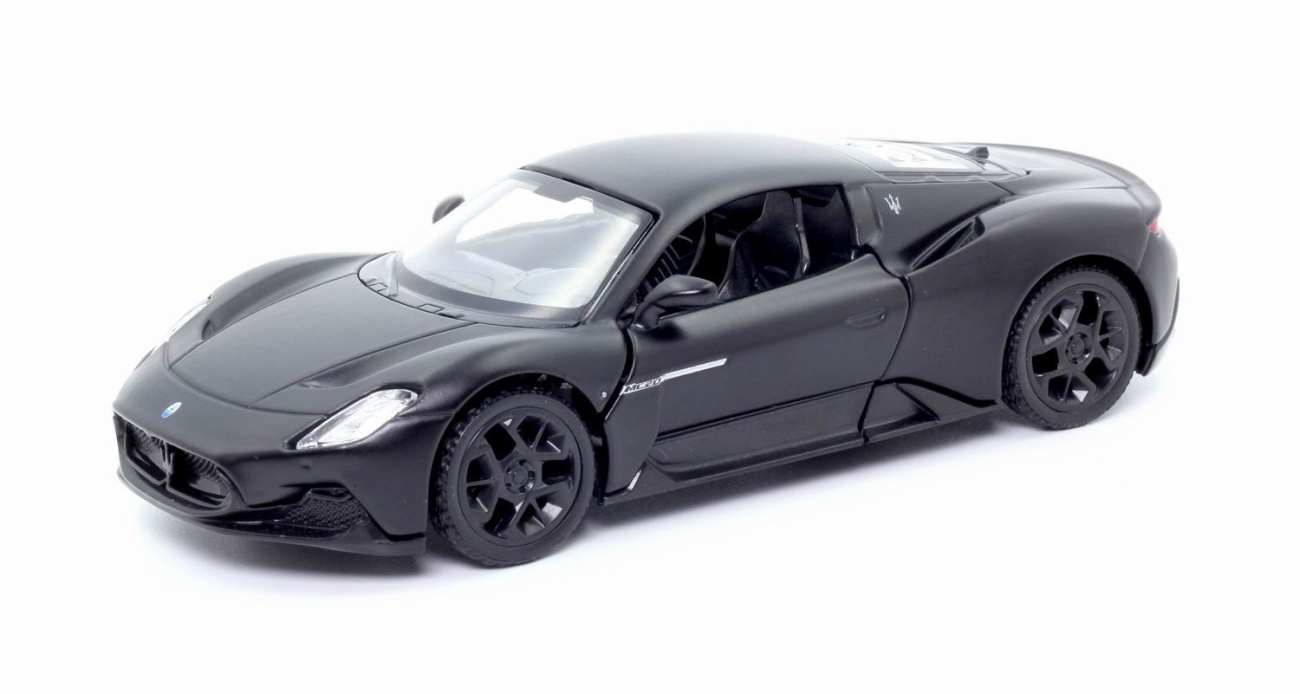 Машина металлическая RMZ City 1:32 Maserati MC 2020,инерция, черный матовый 554982M