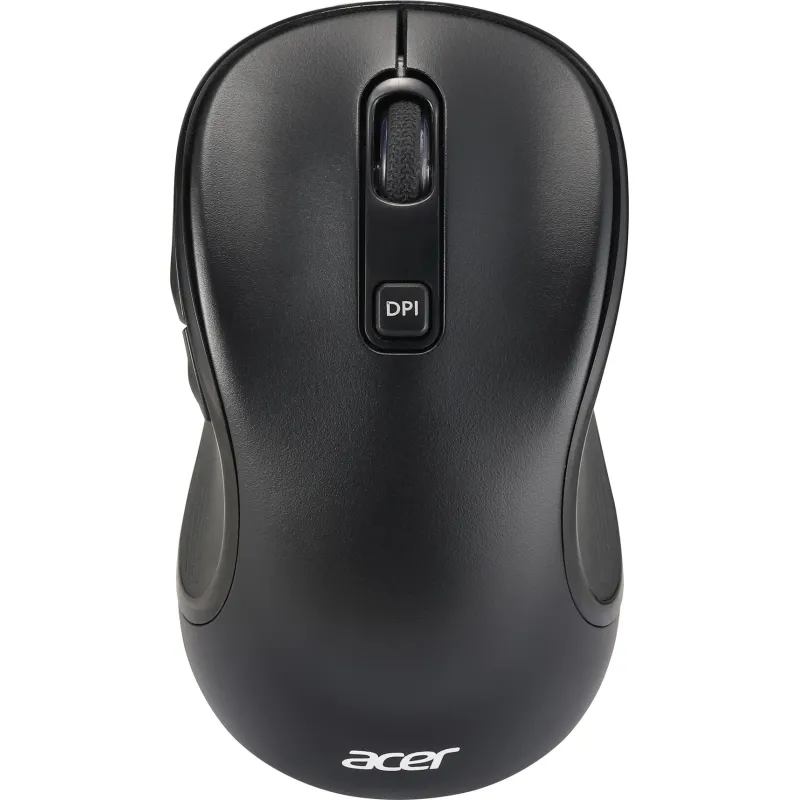 Мышь компьютерная Acer OMR303 черный оптическая 1600dpi/6but беспровод. USB 2012570 ZL.MCECC.01Y
