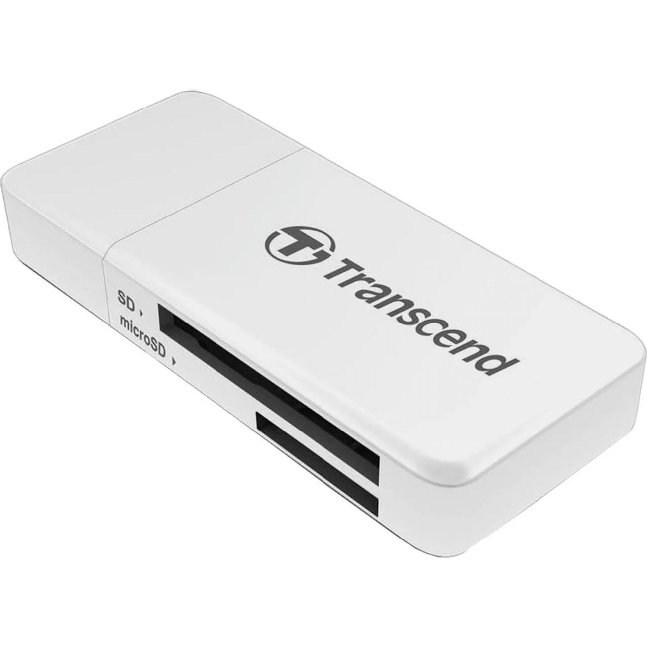 Картридер Transcend TS-RDF5W USB 3.0/3.1 RDF5 д/карт пам. SD/microSD, бел 2262620