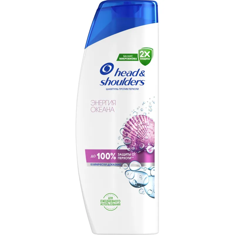 Шампунь Head&Shoulders от перхоти Энергия Океана 360мл 2339897 8700216586863