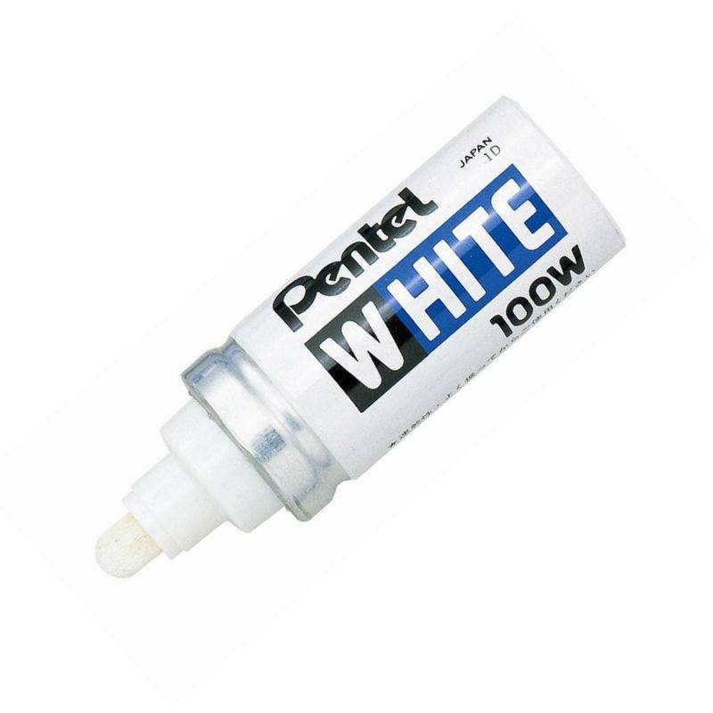 Маркер промышленный Pentel для универсальной маркировки белый (6.5 мм) 256907
