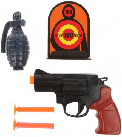 Игровой набор "Полиция" для мальчиков, в комплекте: предметов 5 шт. Наша Игрушка M0334