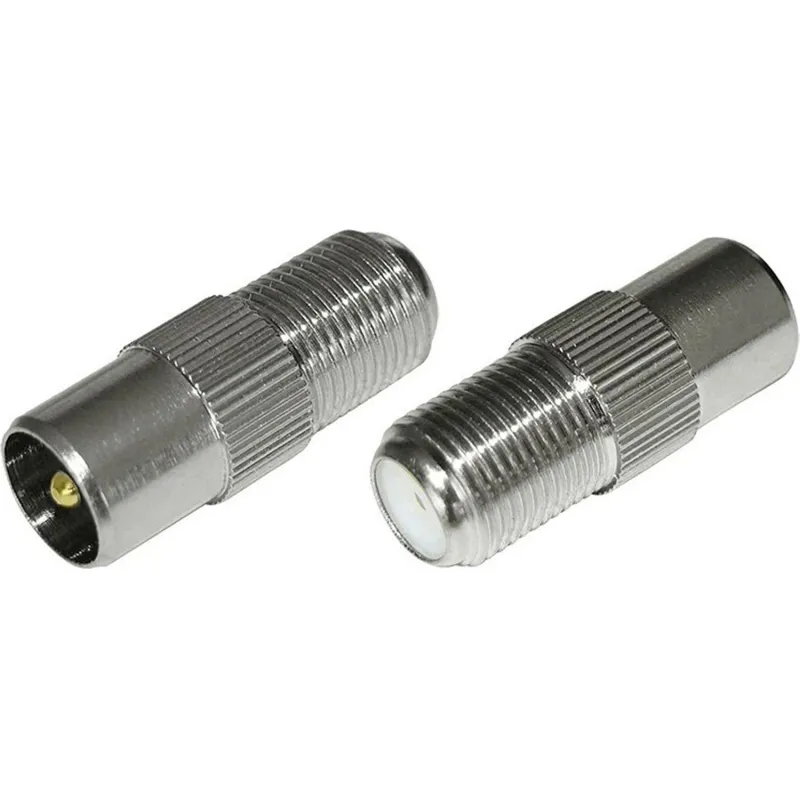 Переходник REXANT 1197497 гнездо F - штекер TV (100шт/уп) 2051355