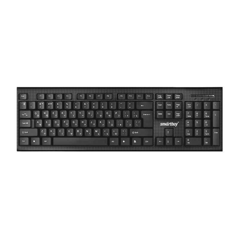 Клавиатура Smartbuy ONE 115 проводная черная (SBK-115-K)/20 1801649