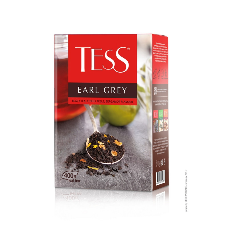 Чай Tess Earl Grey листовой черный с добавками,400г 1503-10 1221753