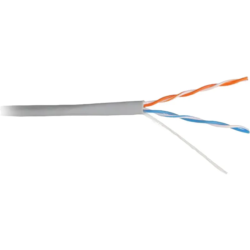 Кабель NewMax UTP CCA, 2 пары, Cat.5e, PVC, серый, 305м. (NM-UTP5E2PR-CCA) Lanmaster 1513363