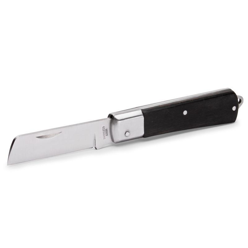 Нож монтерский КВТ большой складной с прямым лезвием 57596 1498882