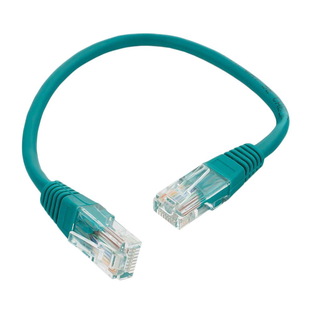 Патч-корд UTP Cablexpert кат.5e PP12-0.25M/G, 0.25м, зелёный 1124618