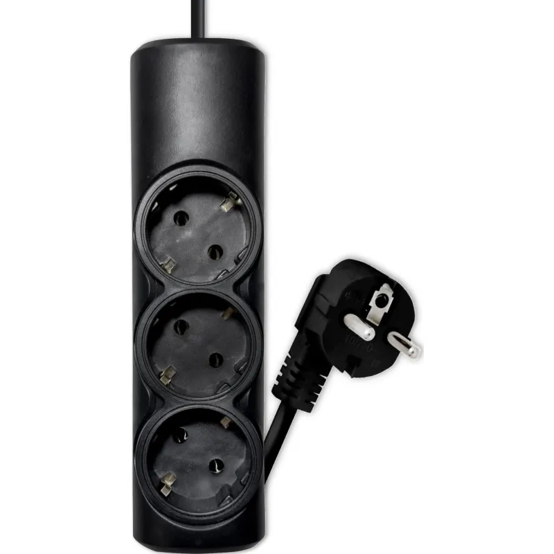 Удлинитель PROGIX PG325 3р/5м/3,5кВт/16А заземление, черный, КГ-ХЛ 3х1.5 2203909