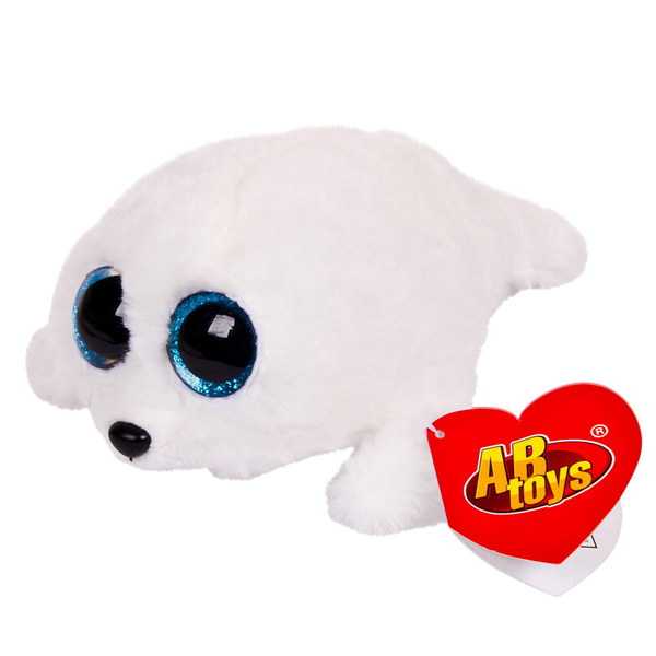 Тюлень белый, 15 см, мягкая игрушка Chuzhou Greenery Toys M0056