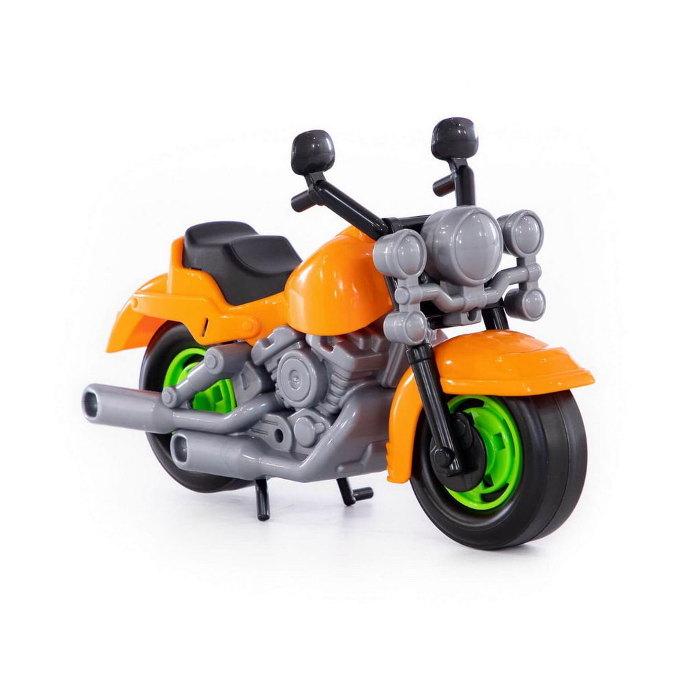 Мотоцикл ПОЛЕСЬЕ гоночный "Кросс" оранжевый 27,5х12х18 см П-6232/оранжевый