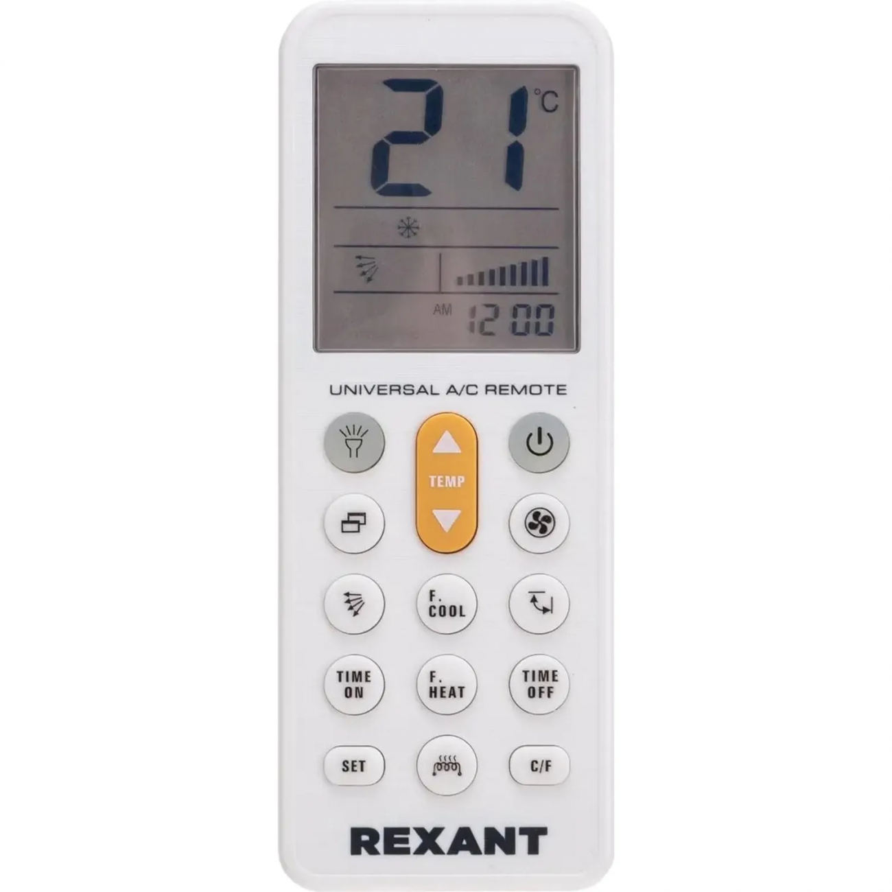 Пульт ДУ REXANT универс. д/кондиционеров (RX-102AII) (38-0105) 2380008