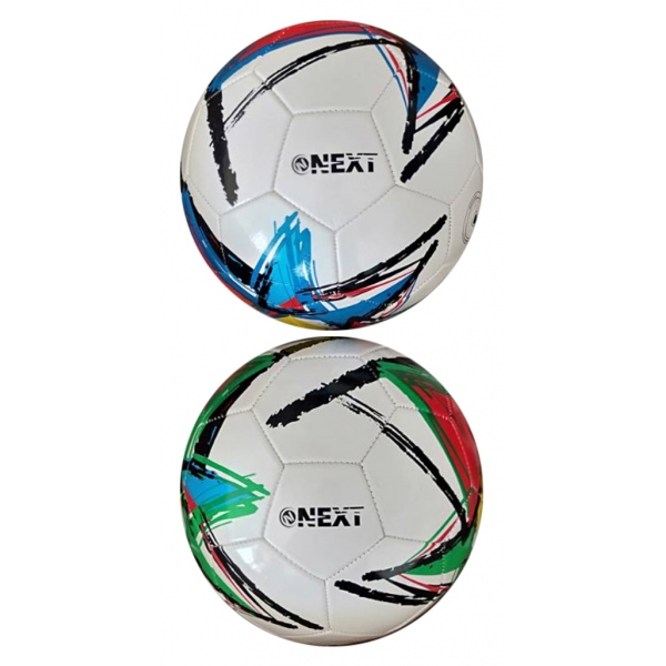 Мяч спортивный футбольный, пвх 1 слой, 5 р. камера резина, маш.обр. (в асс) Next SC-1PVC300-7 (50)