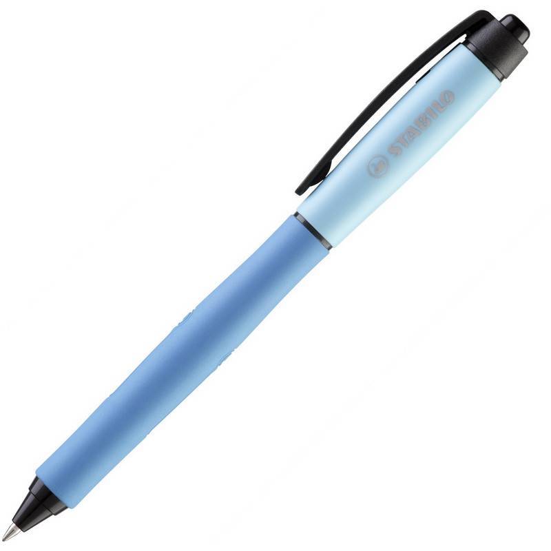Ручка гелевая автоматическая Stabilo Palette XF синяя (толщина линии 0.35 мм) 734689