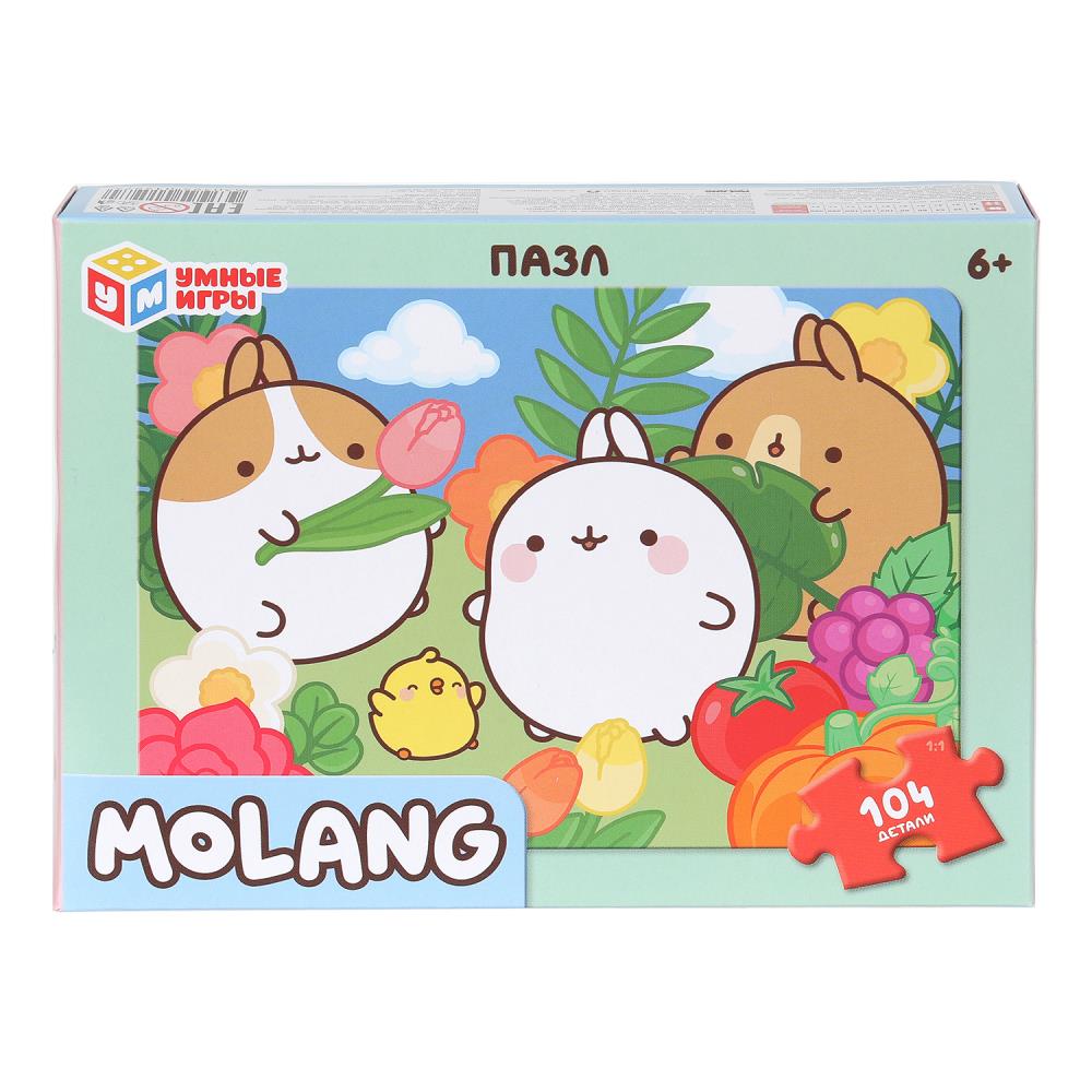 Пазлы 104 детали "Molang" (Муланг) УМка 4630395015974