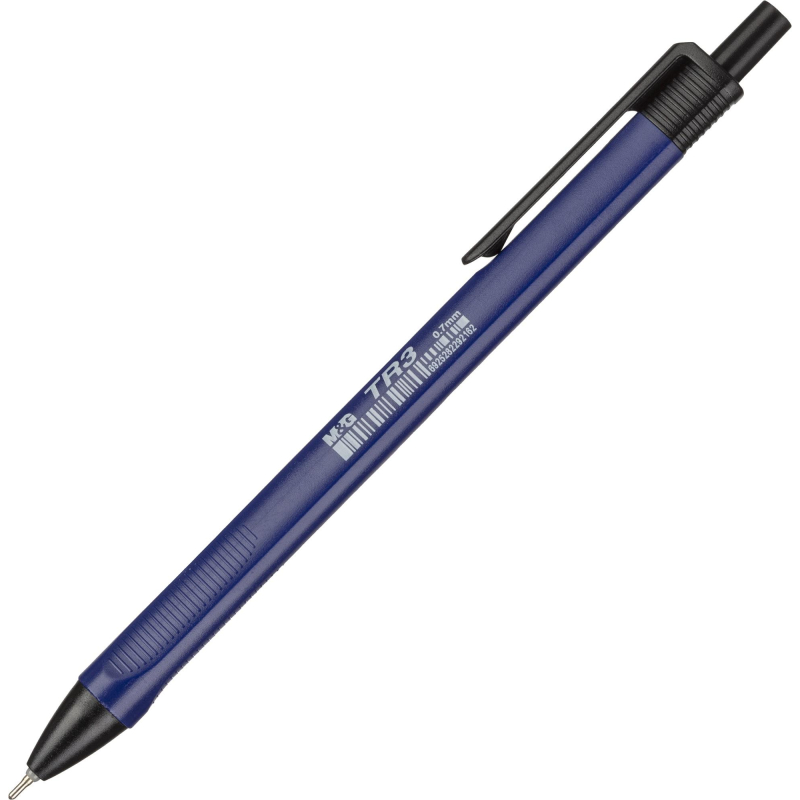 Ручка шарик. автомат. M&G шарик. 0,7мм, синяя ABPW3072220700H 1545288