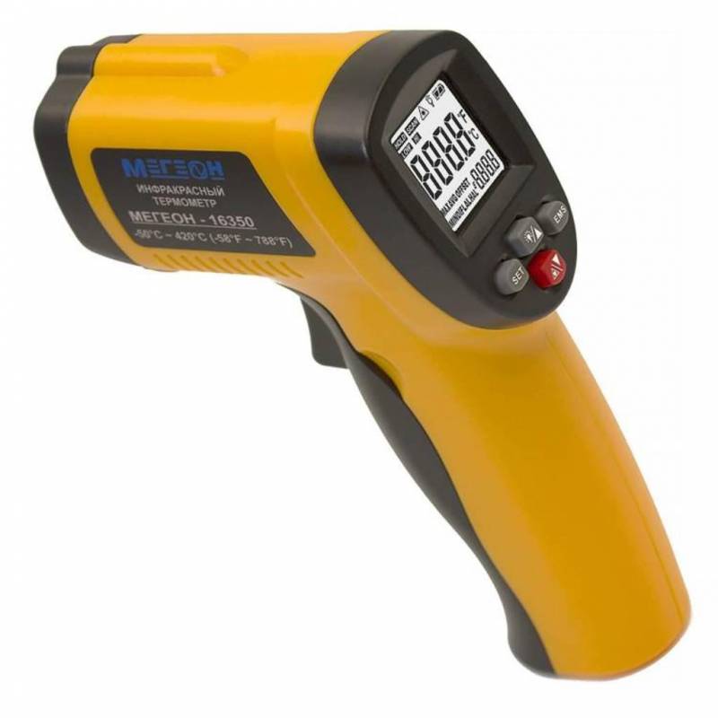 Термометр бесконтактный (пирометр) МЕГЕОН 16350 1307843 2776